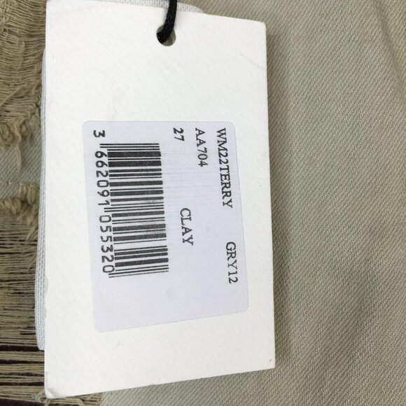 IRO Ajuste Terry Jeans Base Jarod Distressed Gray Jeans Size 27. NWT - Picture 7 of 14